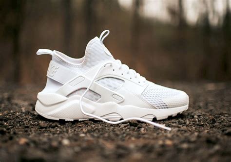 nike huarache ultra white fake|all white huaraches in stores.